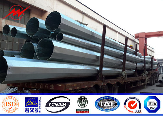 단 하나 팔을 가진 전송 동력선을 위한 8sides 35ft 110kv 강철 전화선용 전주