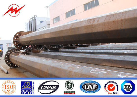 사각을 위한 참을 수 있는 둥근 뜨거운 복각 직류 전기를 통한 강철 높은 돛대 전등 기둥