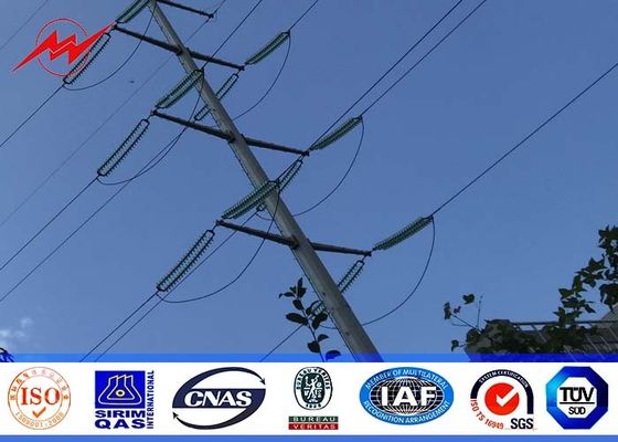 중간 전압 족답된 놀이쇠를 가진 강철 전화선용 전주 3.5mm 간격