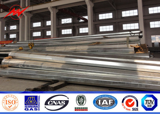 11M 금속 전화선용 전주 3mm 강철 플레이트의 둘레에 전기 전송 힘