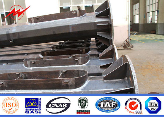 35M 400kg Rasing 드는 체계를 가진 둥근 직류 전기를 통한 경기장 높은 돛대 전등 기둥