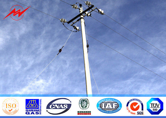 70ft 1250kg 짐 강철 최고 격판덮개 용접 강철 전력 폴란드 69kv