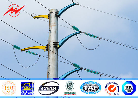 70ft 1250kg 짐 강철 최고 격판덮개 용접 강철 전력 폴란드 69kv