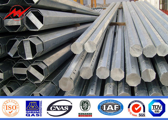 전기 Distribition를 위한 AWSD 1.1 둥근 11m 400daN 강철 전화선용 전주