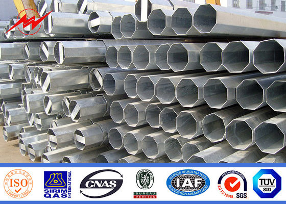 전기 Distribition를 위한 AWSD 1.1 둥근 11m 400daN 강철 전화선용 전주