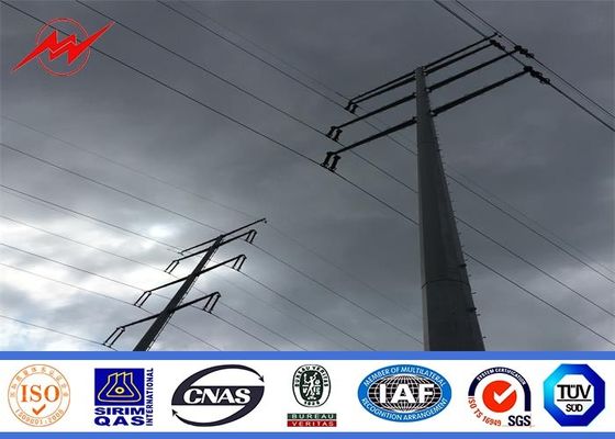 Columniform 고강도 Q235에 의하여 직류 전기를 통하는 똑바른 금속 전화선용 전주