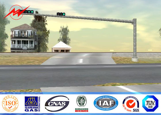 원뿔/5m 분말 코팅의 둘레에 소통량 체계를 위한 강철 폴란드를 직류 전기를 통했습니다