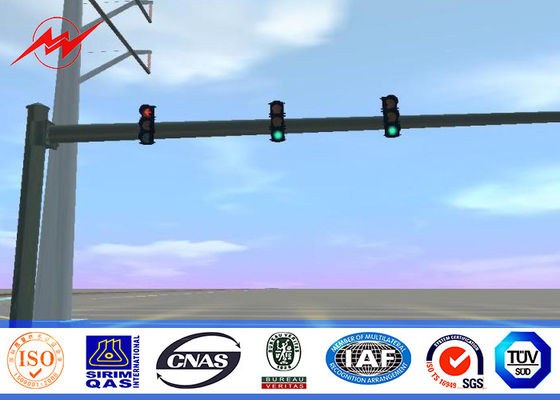 원뿔/5m 분말 코팅의 둘레에 소통량 체계를 위한 강철 폴란드를 직류 전기를 통했습니다