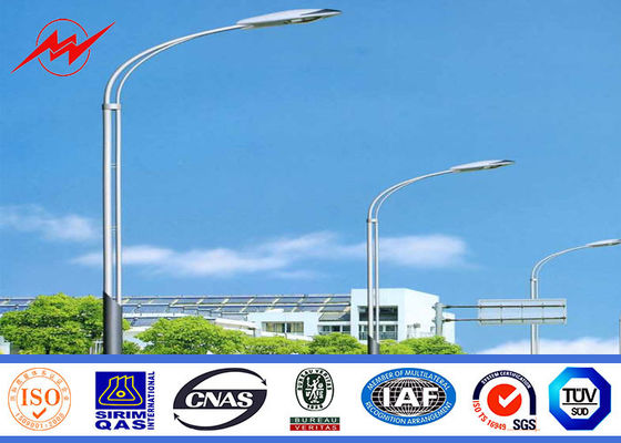 2M 교차하는 팔을 가진 옥외 다 편들어진 태양 가로등 폴란드 가로등 폴란드