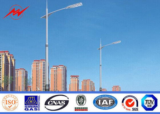 2M 교차하는 팔을 가진 옥외 다 편들어진 태양 가로등 폴란드 가로등 폴란드