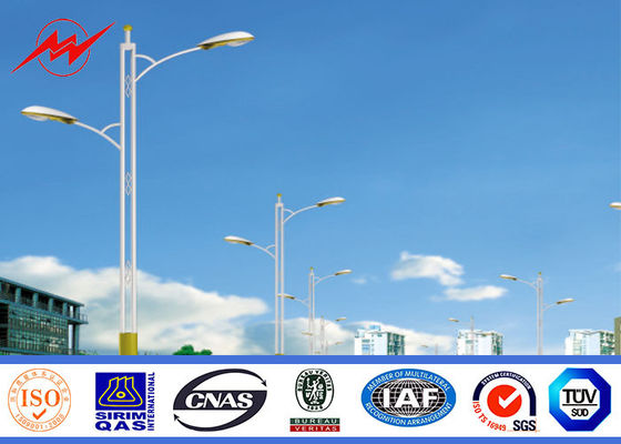 주차 지역을 위한 내진성 1.5M 배반 팔 태양 에너지 전등 기둥