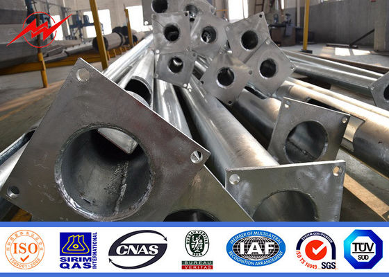 두 배 팔을 가진 주차장 전등 기둥이 11m 옥외 사각에 의하여 직류 전기를 통했습니다