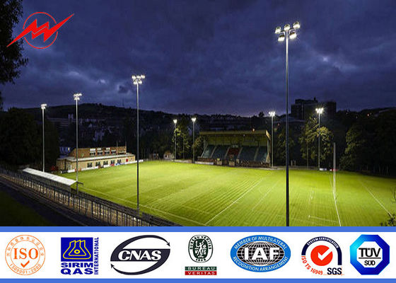 다 35m - 돛대 폴란드 각추 모양 높은 스포츠 전등 기둥 원뿔꼴 많은