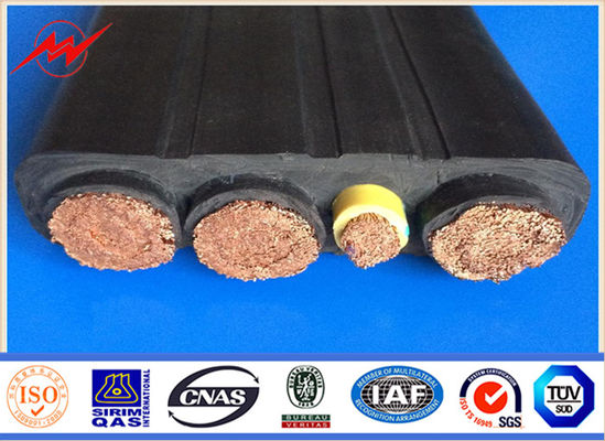 구리 지휘자 전선 및 케이블 4 중핵 고압선 서류상 털실