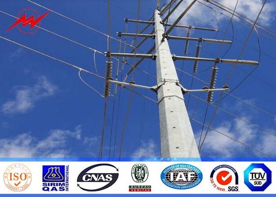 족답된 놀이쇠를 가진 21m 5000kg에 의하여 직류 전기를 통하는 강철 옥외 전등 기둥 6mm 간격