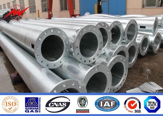 종류 2 40FT 고도 69KV 전송 배급 신청을 위한 강철 전력 폴란드 5mm 간격