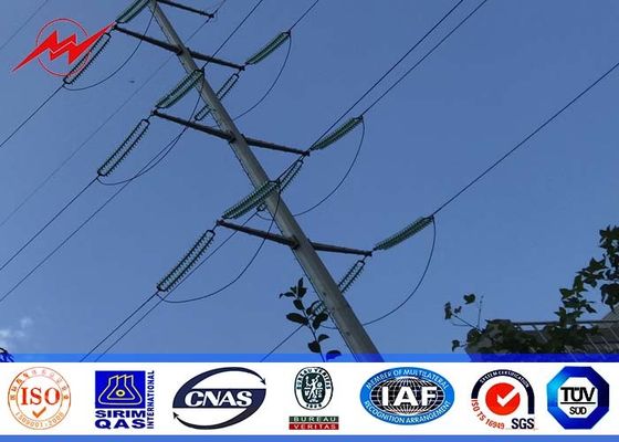 8 전화선용 전주 큰 방위 짐은 8mm 14m 금속 강철 전송선을 위한 편들었습니다