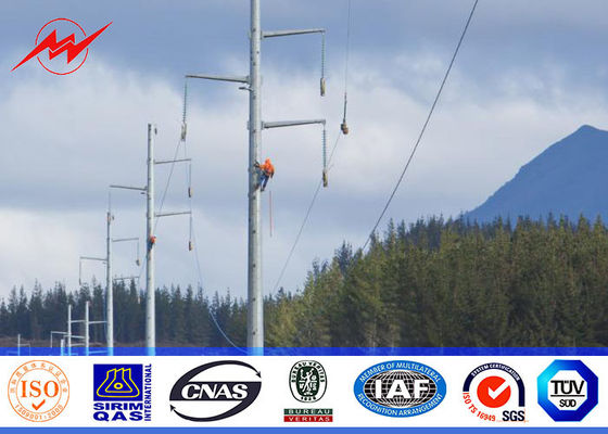 고전압 족답된 놀이쇠를 가진 폴란드 직류 전기를 통한 강철 8각형 모양 115 Kv