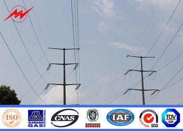 43m 유틸리티 전력 기둥 10kV ~ 550kV 전기 송전용 열 담긴 강철