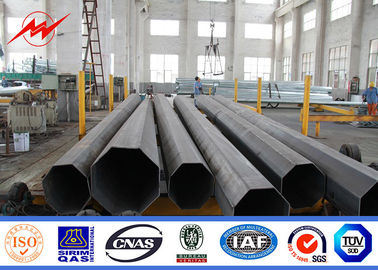 필리핀의 전송 및 조명용 전문 ASTM A123 진열 철도 기둥