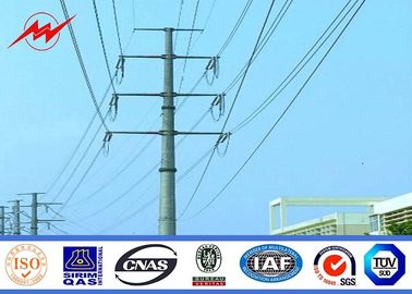 상부 라인을 위한 35m 둥근 끝이 좁아진 전력 전신주 550 KV