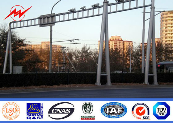 분말 회화를 가진 직류 전기를 통한 Cctv 사진기 신호등/차도 전등 기둥