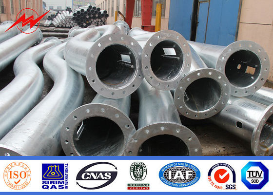 가로등 폴란드가 원뿔 유형에 의하여 Q235 강철 6M 7M 8M 직류 전기를 통했습니다