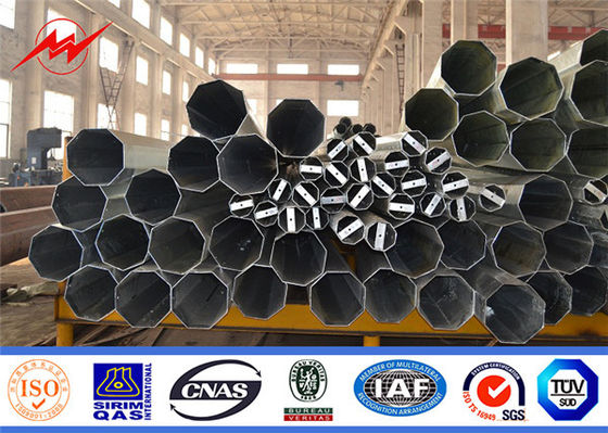 20m 힘 관 강철 구조물 전기 전송 폴란드 33kv 선 배열 탑