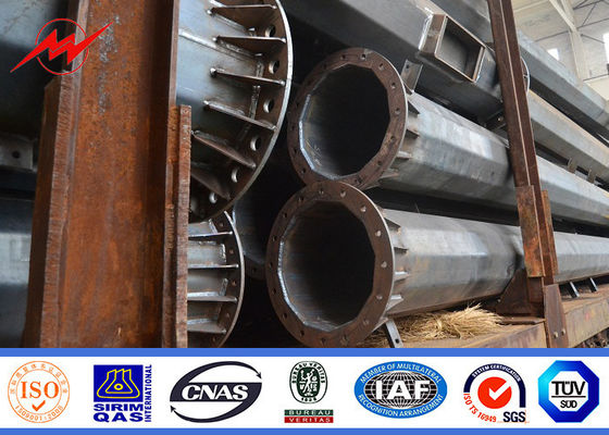 직류 전기를 통한 Q235는 팔 4mm 간격을 가진 전기 가로등 폴란드를 골라냅니다