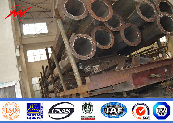 직류 전기를 통한 Q235는 팔 4mm 간격을 가진 전기 가로등 폴란드를 골라냅니다