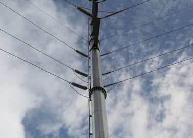 직류 전기를 통한 가연 광물 110FT 강철 전봇대