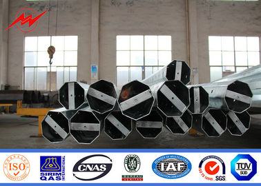 Astm A123 아연 도금 파이프 8-20m 스틸 관형 전주