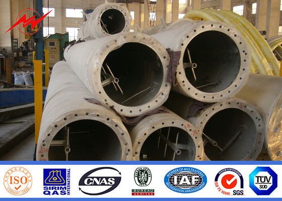 둥근 원뿔 유형 30M 단청 폴란드 탑 커뮤니케이션 배급 Monopole 세포 탑