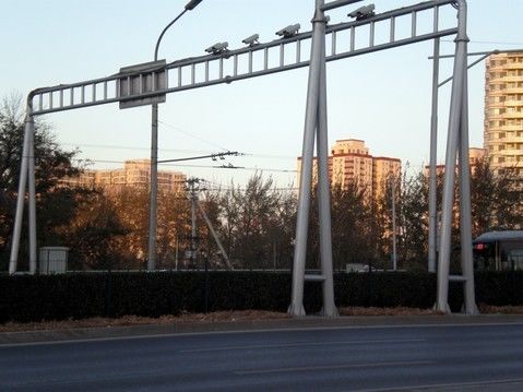 강철 IP65 6m 신호등 폴란드의 직류 전기를 통한 가로등 폴란드