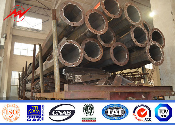 도로 점화를 위한 단 하나 팔 가로등 폴란드가 뜨거운 복각에 의하여 12m Q235 직류 전기를 통했습니다