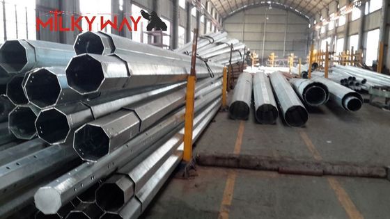 17m 가루화 철강 전력 전송 전구 1200daN 부하 ASTM A123