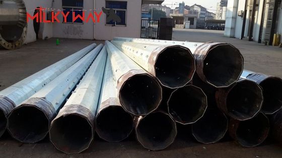 핫 롤링 코일 스틸 유틸리티 폴 Q460 ASTM573 GR65 GR50 SS400 SS490 ~ ST52 전기 유통용