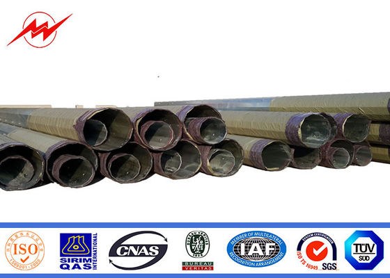 33 Kv 탑 전기 직류 전기를 통한 관 강철 폴란드 10-220kv 전송 동력선