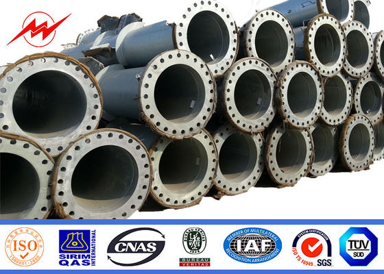 33 Kv 탑 전기 직류 전기를 통한 관 강철 폴란드 10-220kv 전송 동력선