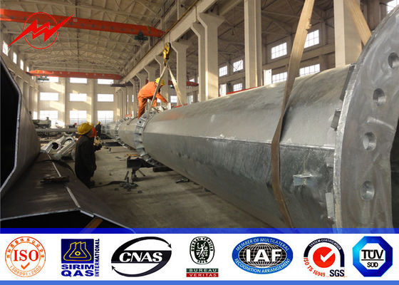 132kv 69kv 필리핀을 위한 70ft 전력 폴란드 직류 전기를 통한 배급은 계획합니다