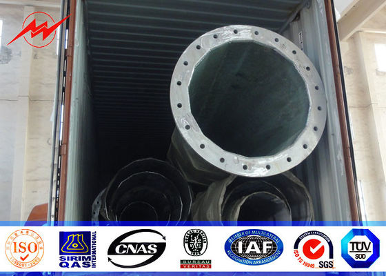 132kv 69kv 필리핀을 위한 70ft 전력 폴란드 직류 전기를 통한 배급은 계획합니다