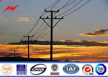 110KV Gr65는 송전선 계약자를 위해 금속 폴을 활성화했습니다