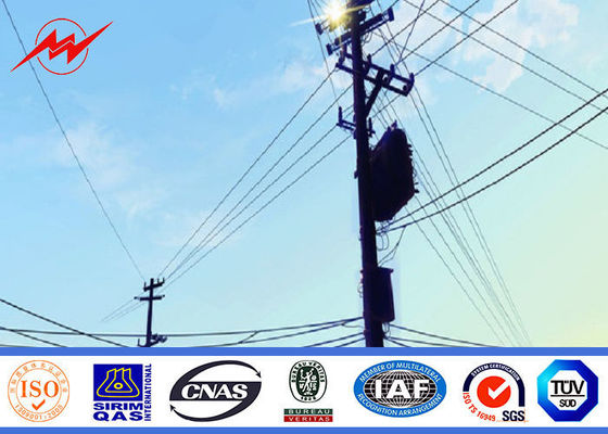 배급 선 프로젝트를 위한 바람 증거 원뿔 가늘게 한 직류 전기를 통한 강철 폴란드