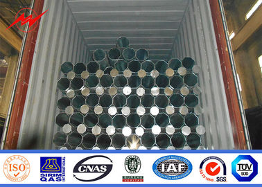 35ft 직류 전기를 통하는 127-248mm 관 강철 전봇대 2.75/3mm 두꺼운 뜨거운 복각