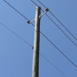2.75*127*248*10670mm GR, AWS D1.1를 가진 345의 Mpa HDG 강철 전봇대 Monopoles