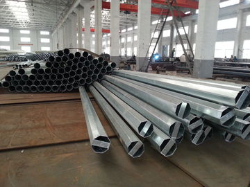 138 킬로볼트 전기 ASTM A123 공익 파워 폴대 방폭