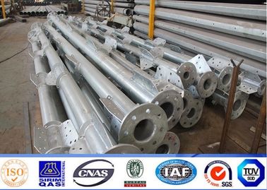 8각형 높은 Woltage 전송선 프로젝트를 위한 69KV 전압 강철 전봇대