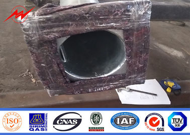 12meter Iso 증명서 뜨거운 복각 직류 전기를 통한 두 배 팔 가로등 기둥