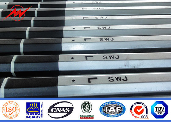 10m는 가로등을 위한 팔 뜨거운 복각 직류 전기를 통한 강철 극을 골라냅니다