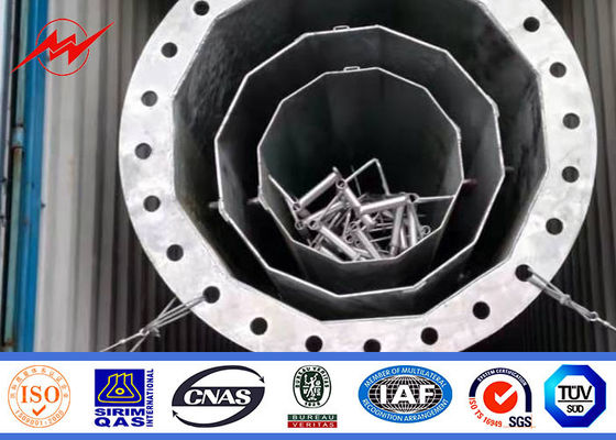 상승 가로대를 가진 유형 100개 Ft 플랜지 3 단면도에 의하여 직류 전기를 통하는 강철 폴란드